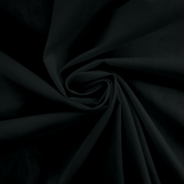 Plain Polycotton 45'' BLACK